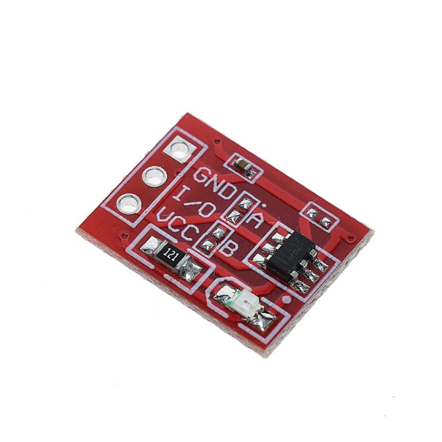5PCS TTP223 Touch Key Switch Module Touching Button Self-Locking/No-Locking Capacitive Switches Single Channel Reconstruction