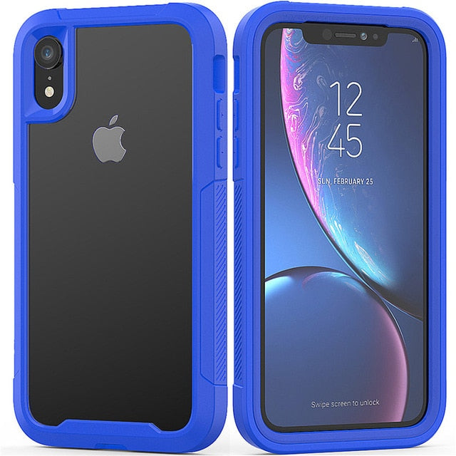 Military  Grade Shock Absorption Case For iPhone X XR XS XS Max  6 6S 7 8 Plus