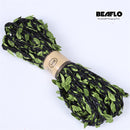 10M Artificial Vine Leaf Decoration Vivid Rattan Leaf Vagina Grass Fake Plants Cord String Leaves For Home Garden Party Decor