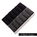 12 Pairs/Lot Plus Size Men's Cotton Socks Business Men Deodorant Crew Socks Breathable Male Solid Color US size(7-11.5) EU 39-48