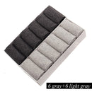 12 Pairs/Lot Plus Size Men's Cotton Socks Business Men Deodorant Crew Socks Breathable Male Solid Color US size(7-11.5) EU 39-48