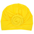 Cute Cotton Blend Baby Turban Hat Newborn Beanie Caps Kids Girls Headwear Infant Toddler Shower Hat Birthday Gift Photo Props