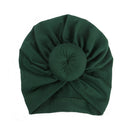 Cute Cotton Blend Baby Turban Hat Newborn Beanie Caps Kids Girls Headwear Infant Toddler Shower Hat Birthday Gift Photo Props