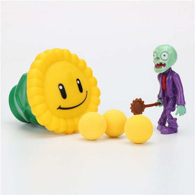 Plants vs Zombies Peashooter PVC Action Figure Model
