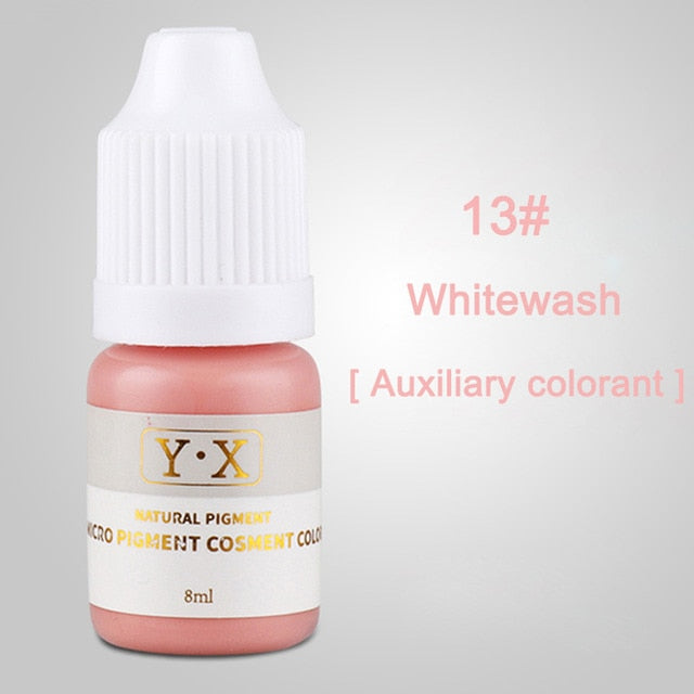 Semi Permanent Makeup Eyebrow Ink Lips Eye Line Tattoo Color Microblading Pigment MH88