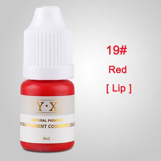 Semi Permanent Makeup Eyebrow Ink Lips Eye Line Tattoo Color Microblading Pigment MH88