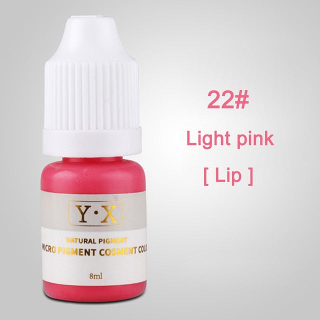 Semi Permanent Makeup Eyebrow Ink Lips Eye Line Tattoo Color Microblading Pigment MH88