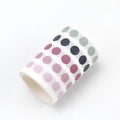 60mmx3m Base Element Decorative Adhesive Tape Dot Masking Washi Tape Diy Scrapbooking Sticker Label Japanese Stationery