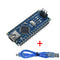 1PCS Promotion For arduino Nano 3.0 Atmega328 Controller Compatible Board WAVGAT Module PCB Development Board without USB V3.0