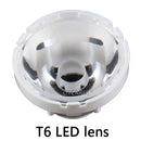 Cree XM-L LED T6 White Light with 20mm star pcb+ 3.7V 5modes led Driver +T6 10degree led Lens with Base Holder kit