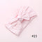 1PCS New Braid Nylon Bow Headbands,Cable Knit Solid Wide Nylon Headbands Turban, Baby Girls Head Wrap Hair Accessories 27 colors