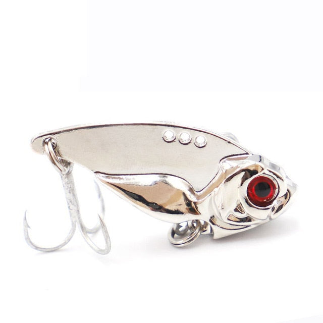 7/10/15/20g 3D EyesMetal Vib Blade Lure Sinking Vibration Baits Artificial Vibe for Bass Pike Perch Fishing 12 Colors