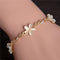 2020 New Woman Bracelets Mulitlayer Gold Color Chain Heart Bracelets & Bangles Charm Bracelets For Women Crystal Bracelets