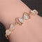 2020 New Woman Bracelets Mulitlayer Gold Color Chain Heart Bracelets & Bangles Charm Bracelets For Women Crystal Bracelets