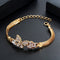 2020 New Woman Bracelets Mulitlayer Gold Color Chain Heart Bracelets & Bangles Charm Bracelets For Women Crystal Bracelets