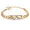 2020 New Woman Bracelets Mulitlayer Gold Color Chain Heart Bracelets & Bangles Charm Bracelets For Women Crystal Bracelets