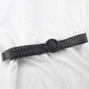 Vintage Boho Braided Waist Belt Summer Solid Female Belt Round Wooden Smooth Buckle Fake Straw Wide Belts For Women Hot Sale