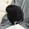 VISROVER  6 colors unsex Autumn winter solid color real cashmere beanies best matched New cashmere man woman Warm skullies