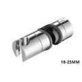 Bathroom Accessories Universal 18~25mm ABS Plastic  Shower Slide Rail Bar Holder Adjustable Clamp Holder Bracket Replacement