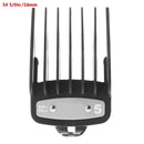 Kemei Hair Clipper Limit Comb Guide Attachment Size Barber Replacement 3/6/10/13/16/19/22/25/1.5/4.5mm