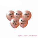 Rose Gold Bride To Be Party Supplies