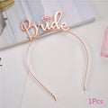 Rose Gold Bride To Be Party Supplies