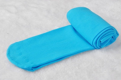 Spring/autumn candy color children tights  for baby girls kids cute velvet pantyhose tights stockings for girls dance tights