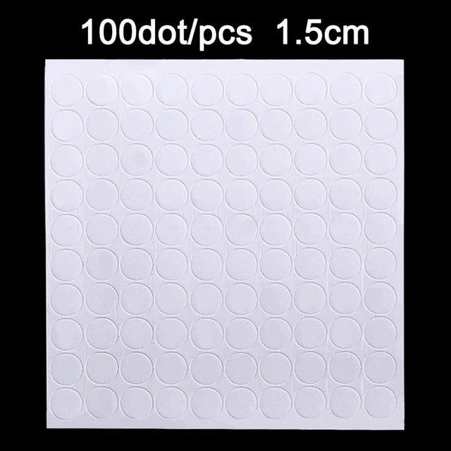 100/500Points Balloon Attachment Glue Dot Balloon Wall Ceiling Adhesive Stickers Wedding Birthday Party Christmas Decor Supplies