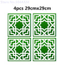 Room Divider Biombo Room Partition Wall Folding Screen Curtain Hanging Screen Partition 4PCS/LOT 29CMX29CM