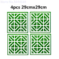 Room Divider Biombo Room Partition Wall Folding Screen Curtain Hanging Screen Partition 4PCS/LOT 29CMX29CM