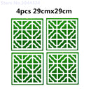 Room Divider Biombo Room Partition Wall Folding Screen Curtain Hanging Screen Partition 4PCS/LOT 29CMX29CM