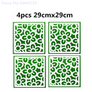 Room Divider Biombo Room Partition Wall Folding Screen Curtain Hanging Screen Partition 4PCS/LOT 29CMX29CM