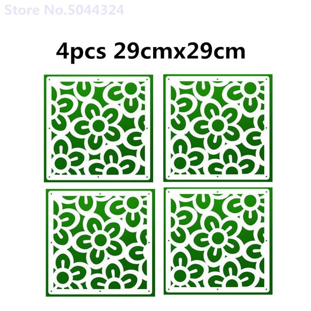 Room Divider Biombo Room Partition Wall Folding Screen Curtain Hanging Screen Partition 4PCS/LOT 29CMX29CM