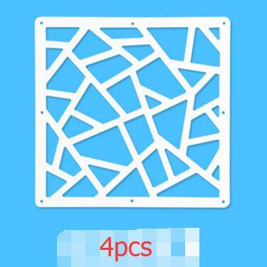Room Divider Biombo Room Partition Wall Folding Screen Curtain Hanging Screen Partition 4PCS/LOT 29CMX29CM