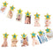 WEIGAO 1pcs 1 2 3 Birthday Caps Flower Crown 1st Birthday Hat Newborn Baby Birthday Headband 1 Year Birthday Party Decorations
