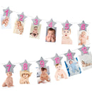 WEIGAO 1pcs 1 2 3 Birthday Caps Flower Crown 1st Birthday Hat Newborn Baby Birthday Headband 1 Year Birthday Party Decorations