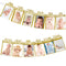 WEIGAO 1pcs 1 2 3 Birthday Caps Flower Crown 1st Birthday Hat Newborn Baby Birthday Headband 1 Year Birthday Party Decorations