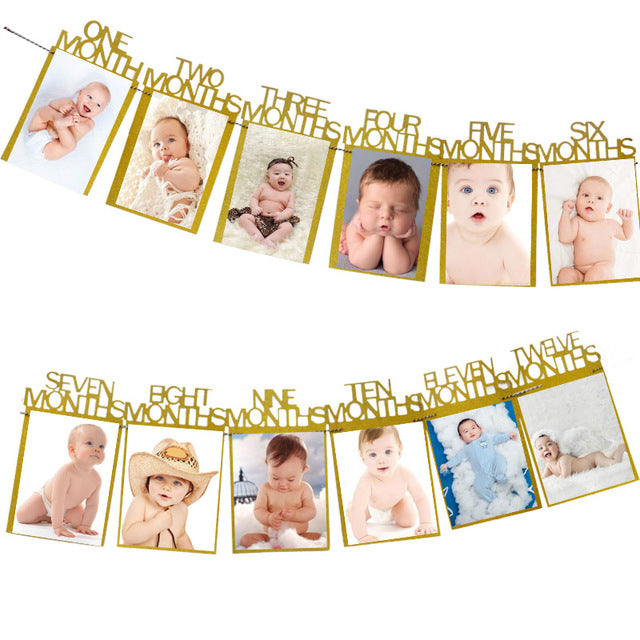 WEIGAO 1pcs 1 2 3 Birthday Caps Flower Crown 1st Birthday Hat Newborn Baby Birthday Headband 1 Year Birthday Party Decorations
