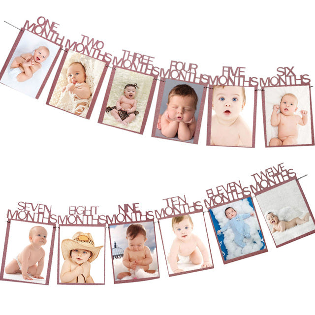 WEIGAO 1pcs 1 2 3 Birthday Caps Flower Crown 1st Birthday Hat Newborn Baby Birthday Headband 1 Year Birthday Party Decorations