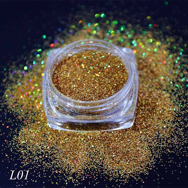 Holographic Glitter Nail Powder