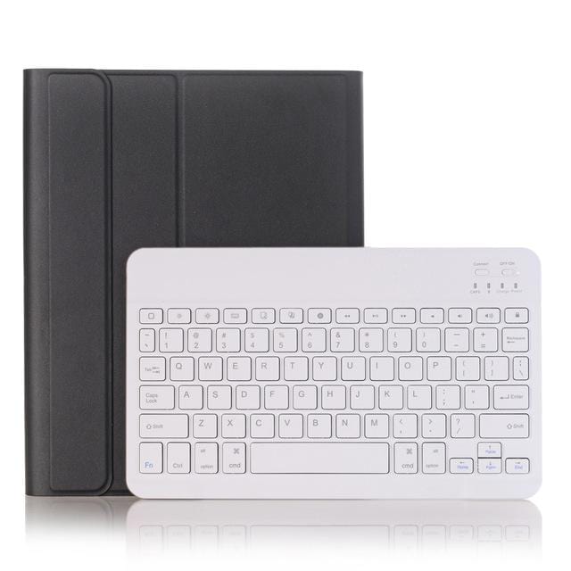 Case for iPad 10.2 Keyboard Case with Pencil Holder for Apple iPad 7 7th Generation A2197 A2198 Russian Spanish English Keyboard