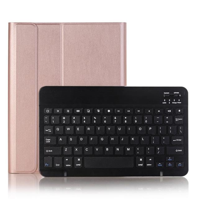 Case for iPad 10.2 Keyboard Case with Pencil Holder for Apple iPad 7 7th Generation A2197 A2198 Russian Spanish English Keyboard