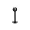 1Pcx3 Style crystal Ball Lip earring Stud 1.2x6/8x3mm Stainless Steel Labret piercing Cartilage Tragus Pircing Body Jewelry