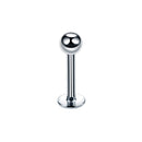 1Pcx3 Style crystal Ball Lip earring Stud 1.2x6/8x3mm Stainless Steel Labret piercing Cartilage Tragus Pircing Body Jewelry