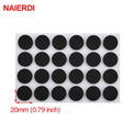 NAIERDI 1-24PCS Self Adhesive Furniture Leg Feet Rug Felt Pads Anti Slip Mat  Bumper Damper For Chair Table Protector Hardware