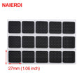 NAIERDI 1-24PCS Self Adhesive Furniture Leg Feet Rug Felt Pads Anti Slip Mat  Bumper Damper For Chair Table Protector Hardware