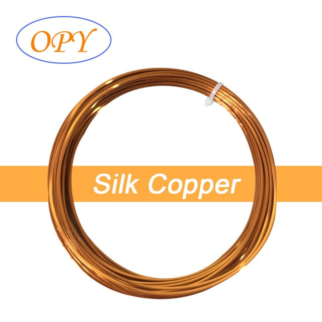 Filament 3D Pen PLA 1.75Mm Refill Plastic Silk 5 meter Marble shining Wood Gold Silver Copper Yellow Blue Pink Printer Material