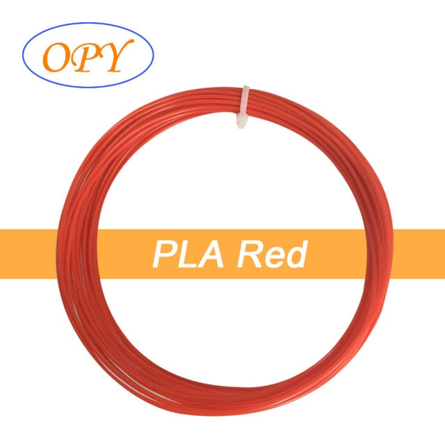 Filament 3D Pen PLA 1.75Mm Refill Plastic Silk 5 meter Marble shining Wood Gold Silver Copper Yellow Blue Pink Printer Material