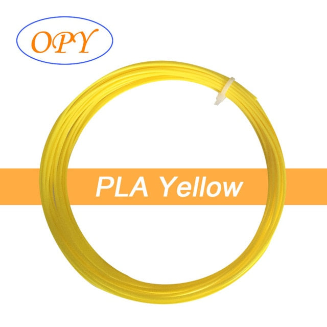 Filament 3D Pen PLA 1.75Mm Refill Plastic Silk 5 meter Marble shining Wood Gold Silver Copper Yellow Blue Pink Printer Material