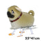 Mixes Walking Animal HELIUM Balloons Cute Cat Dog Panda Dinosaur Tiger pet air Ballons birthday party decorations kids and adult